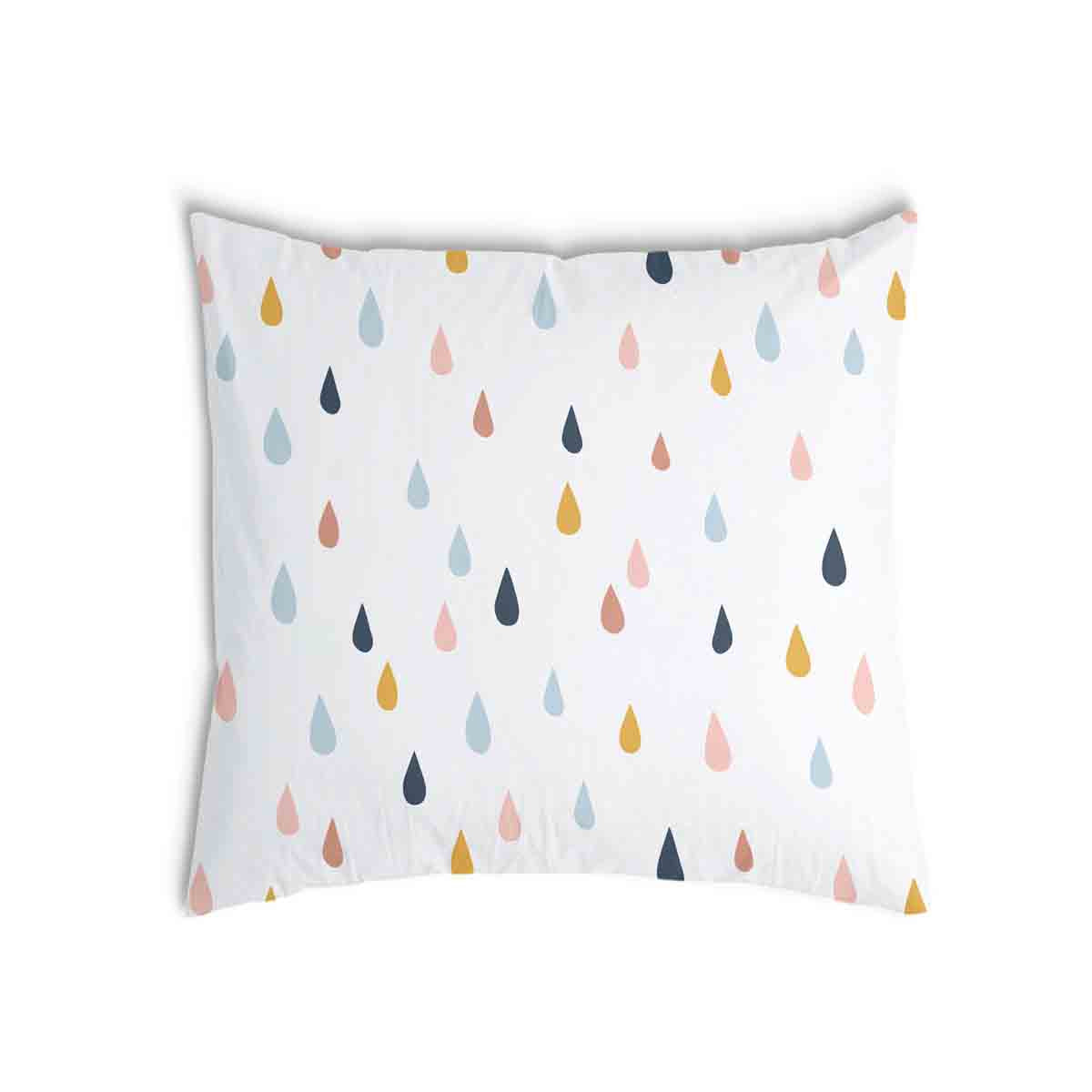 Almohada de salud con gotas de colores