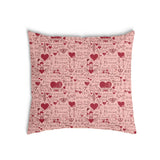 Almohada de salud rosa Te amo