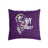 Almohada de salud morada ¿Por qué tan serio?