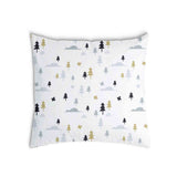 Almohada de salud bosque gris