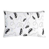 Almohada de salud con autos negros