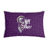 Almohada de salud morada ¿Por qué tan serio?
