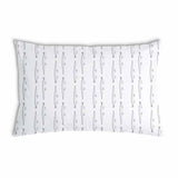Almohada de salud blanca con cocodrilos