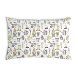 Almohada de salud blanca para jardinería