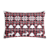 Almohada de salud Karo con motivos navideños