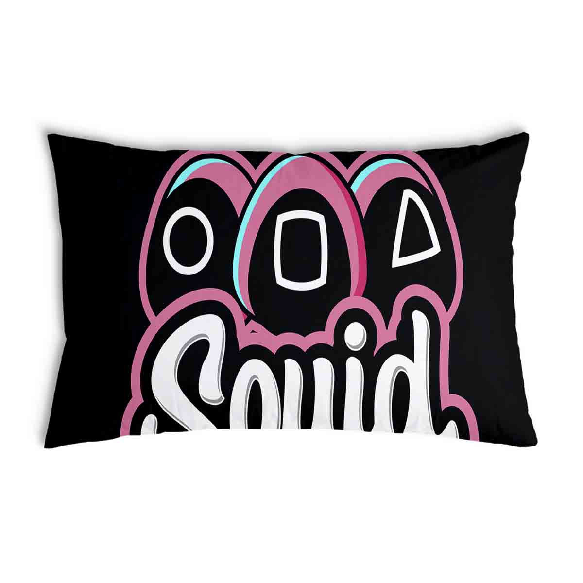 Almohada de salud negra Squid
