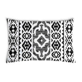 Almohada de salud con formas negras