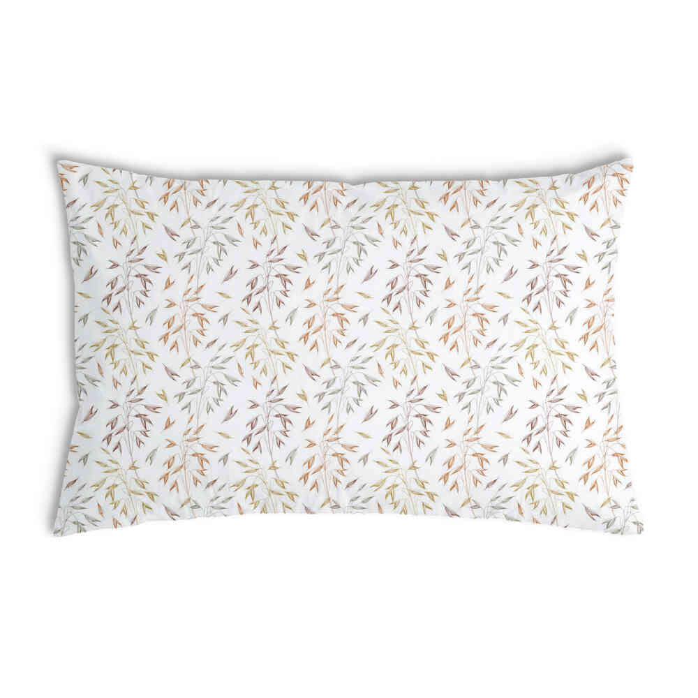 Almohada de salud con delicadas ramas coloridas