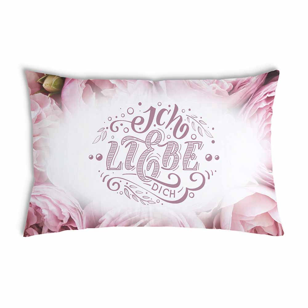 Almohada de salud rosa te amo