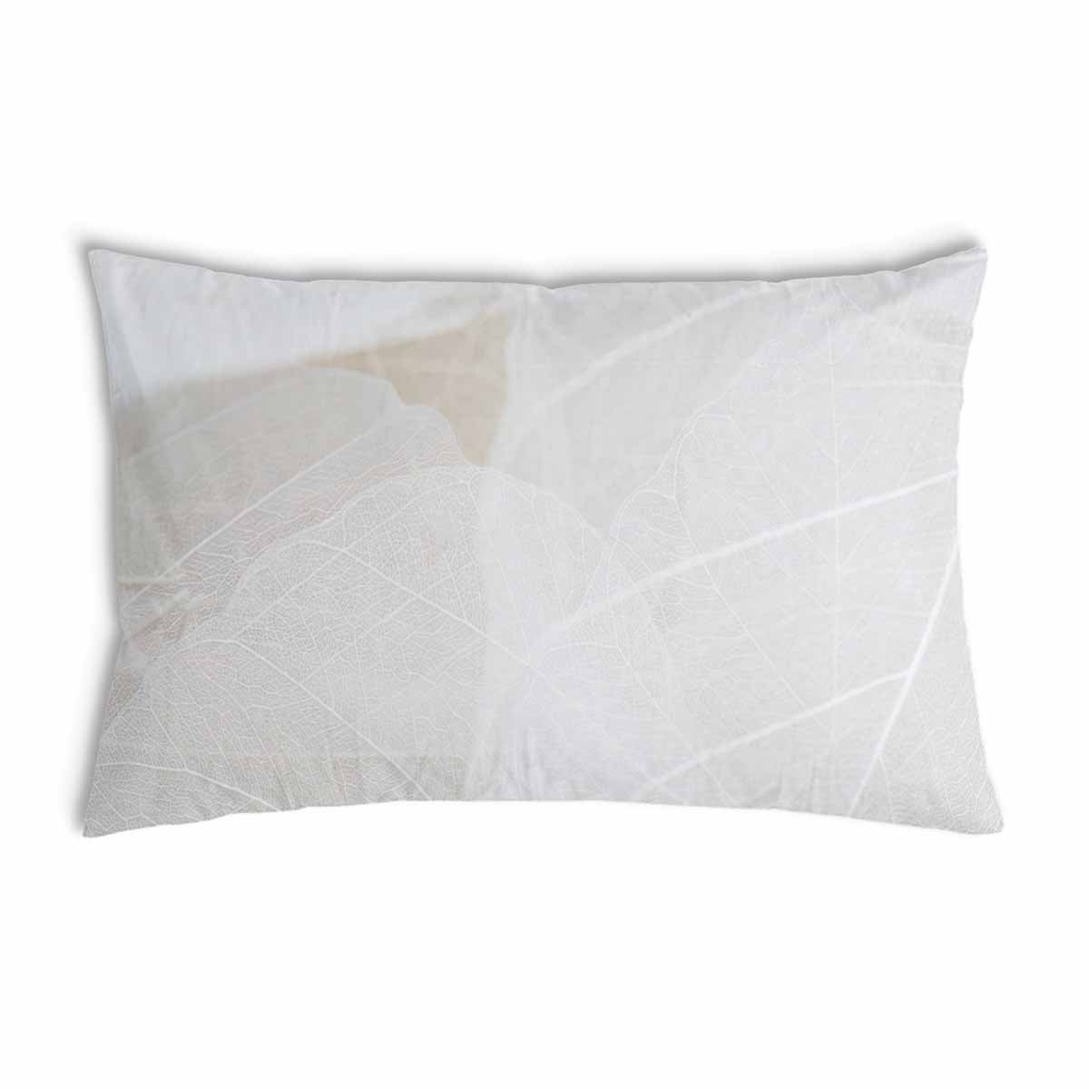 Almohada de salud gris con patrón blanco