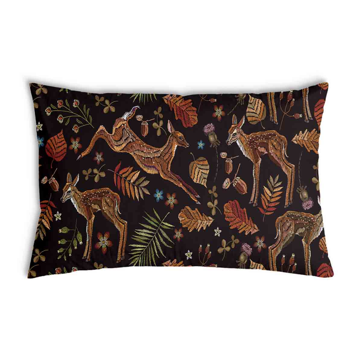 Almohada de salud marrón con ciervo