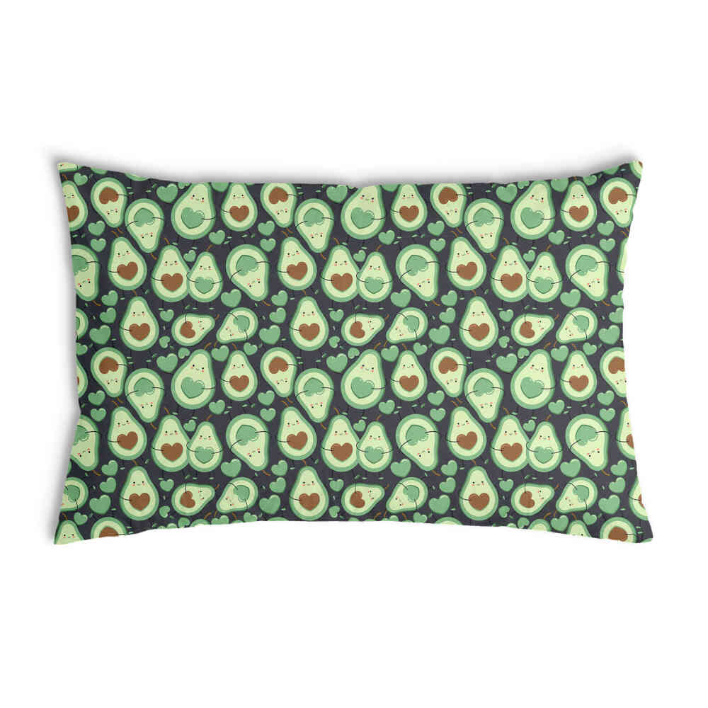 Almohada de salud Aguacates verdes