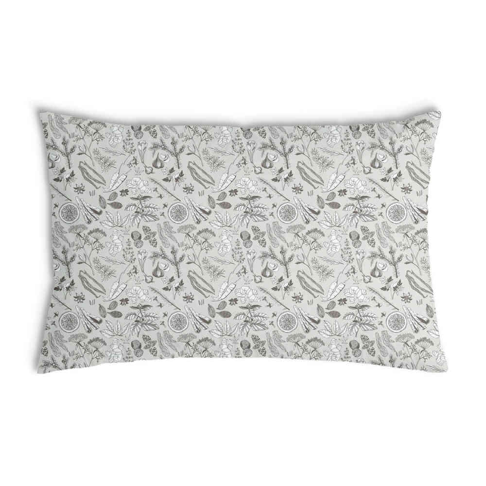 Almohada de salud gris especias