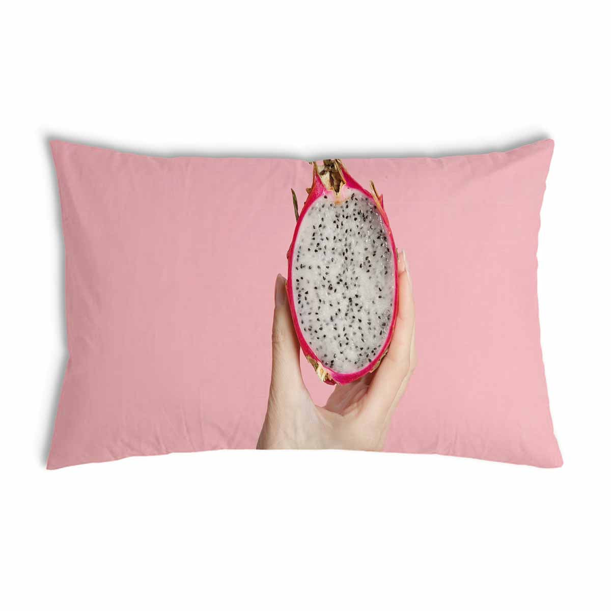 Almohada de salud rosa con fruta del dragón