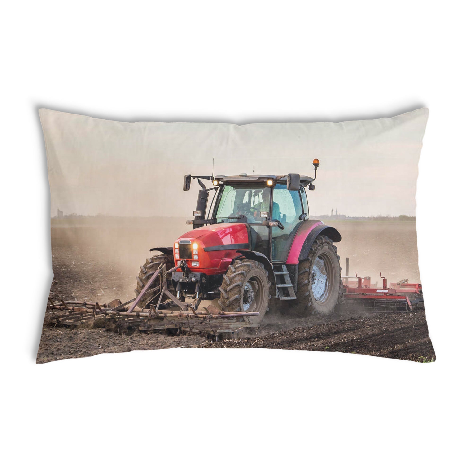 Almohada de salud con gran tractor