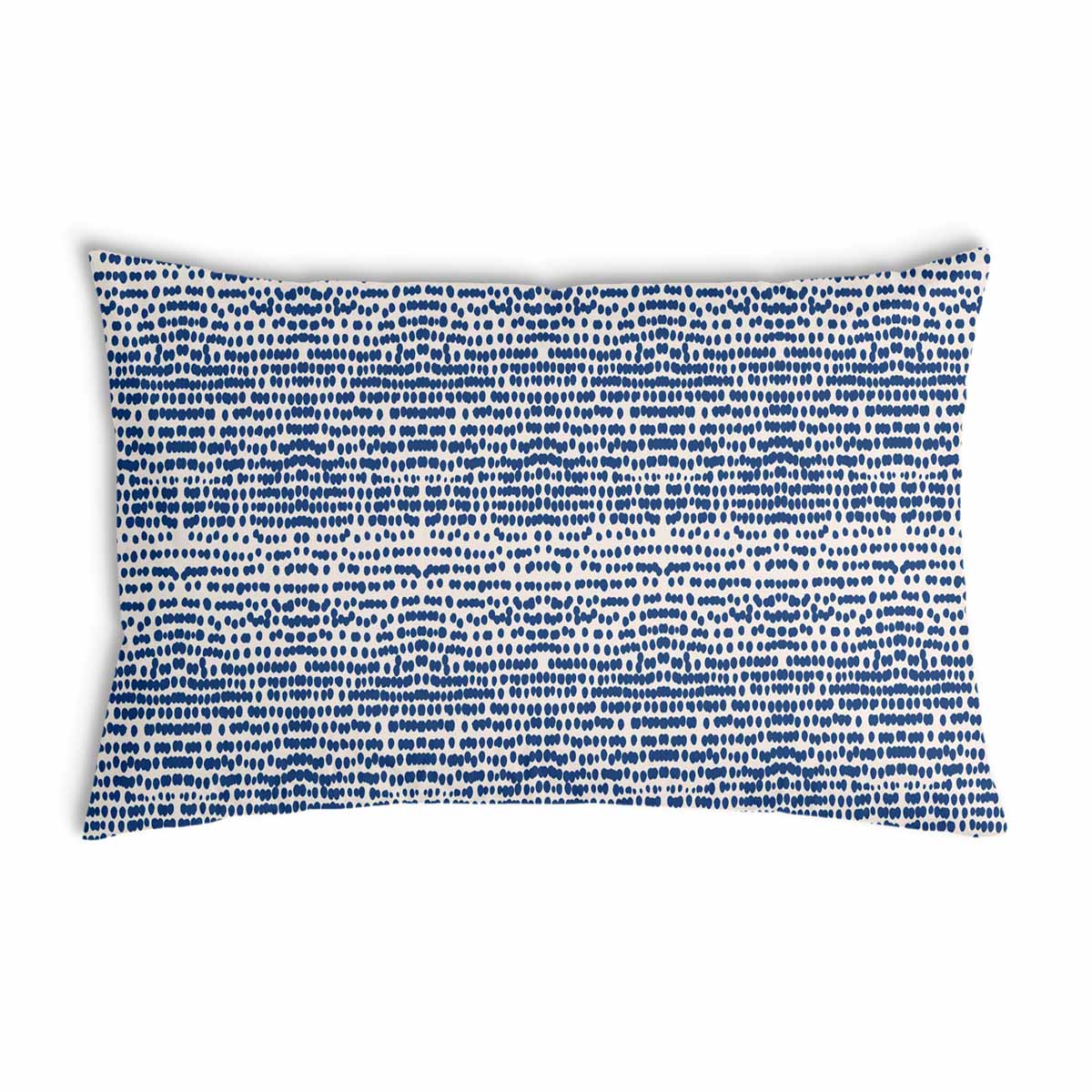 Almohada de salud con puntos azules