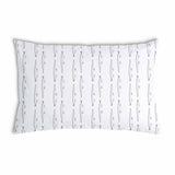 Almohada de salud blanca con cocodrilos