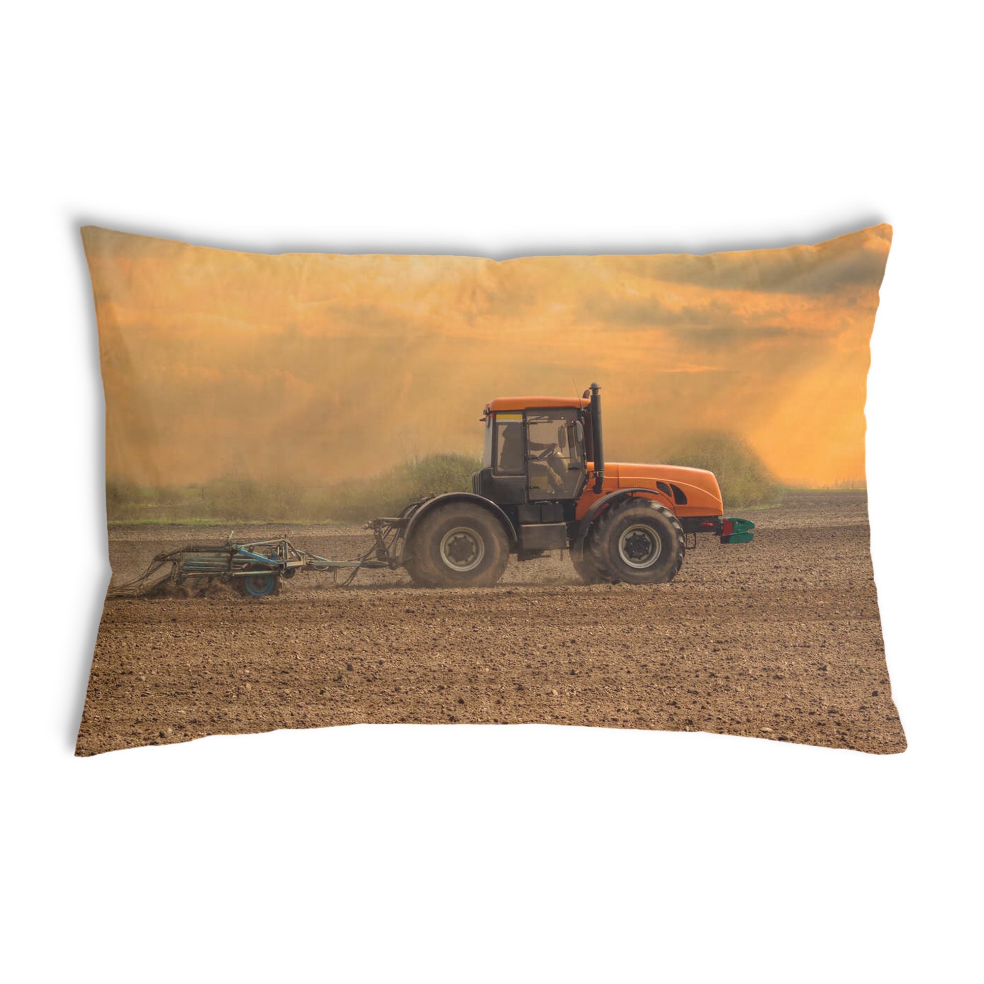 Almohada de salud tractor con remolque