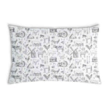 Almohada de salud gris granja