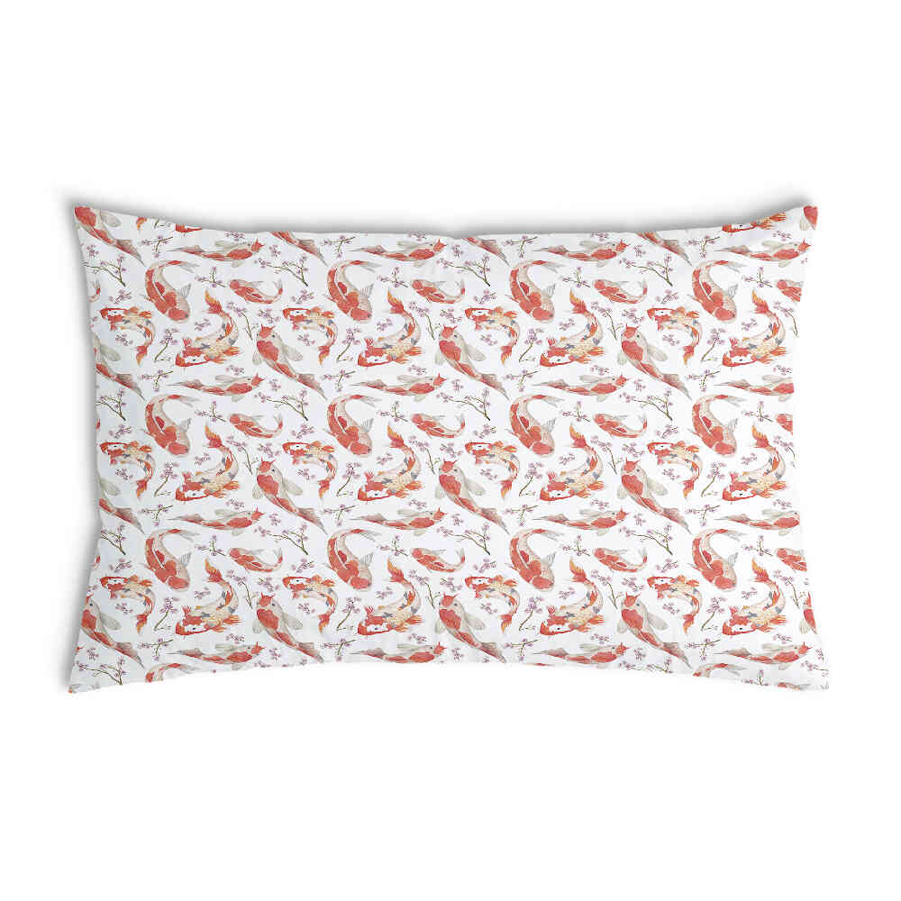 Almohada de salud carpa naranja