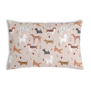 Almohada de salud con funda de algodón perros