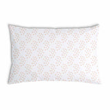 Almohada de salud con puntos naranjas
