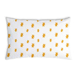 Almohada de salud flores amarillas