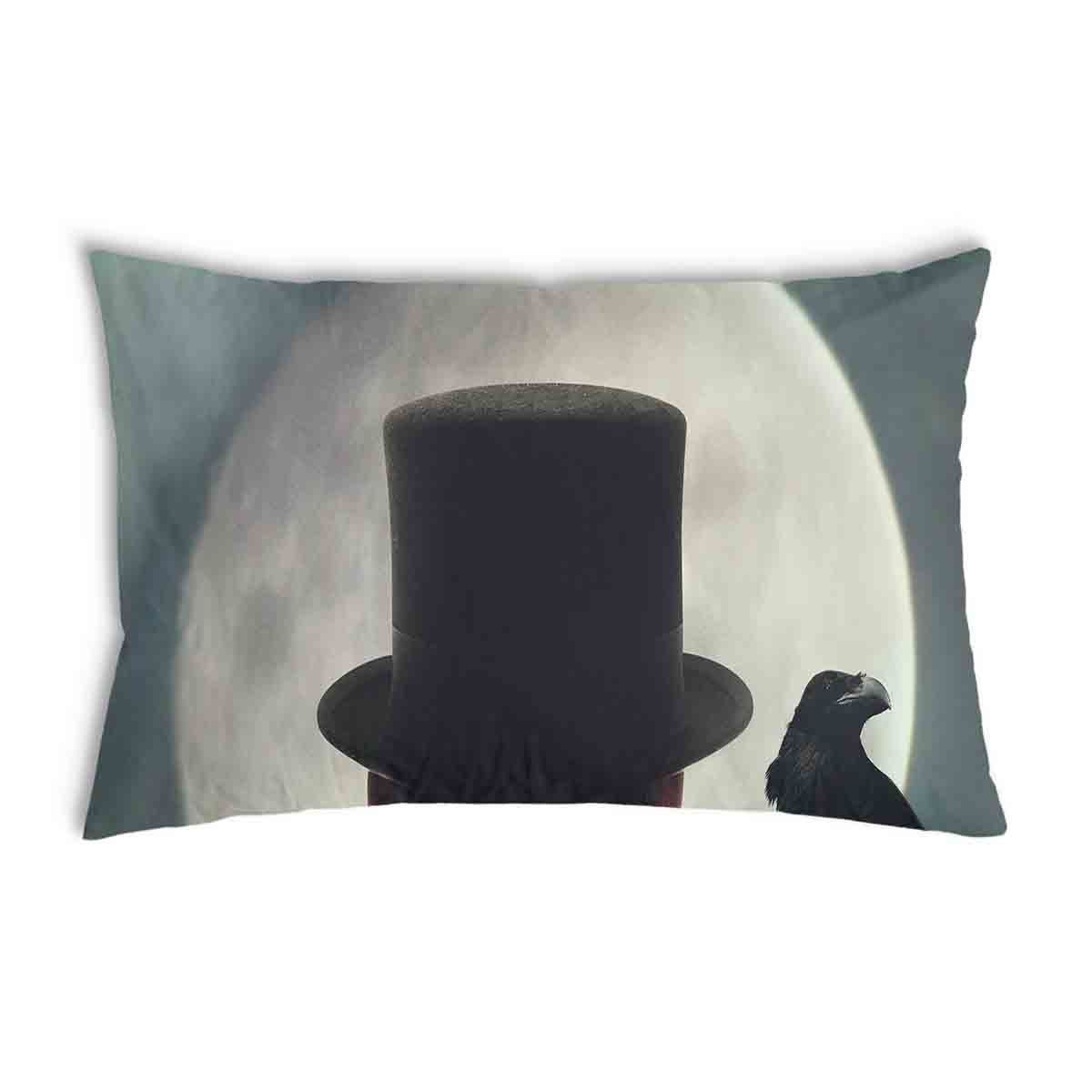 Almohada de salud hombre a la luz de la luna