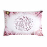 Almohada de salud rosa te amo