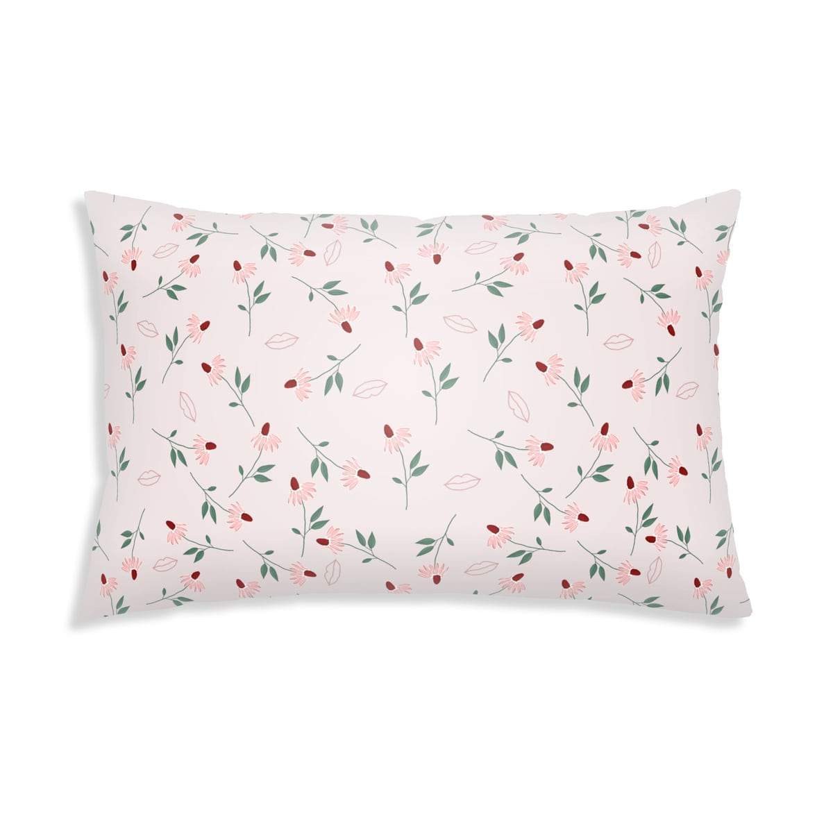 Almohada de salud con patrón de margaritas para niños