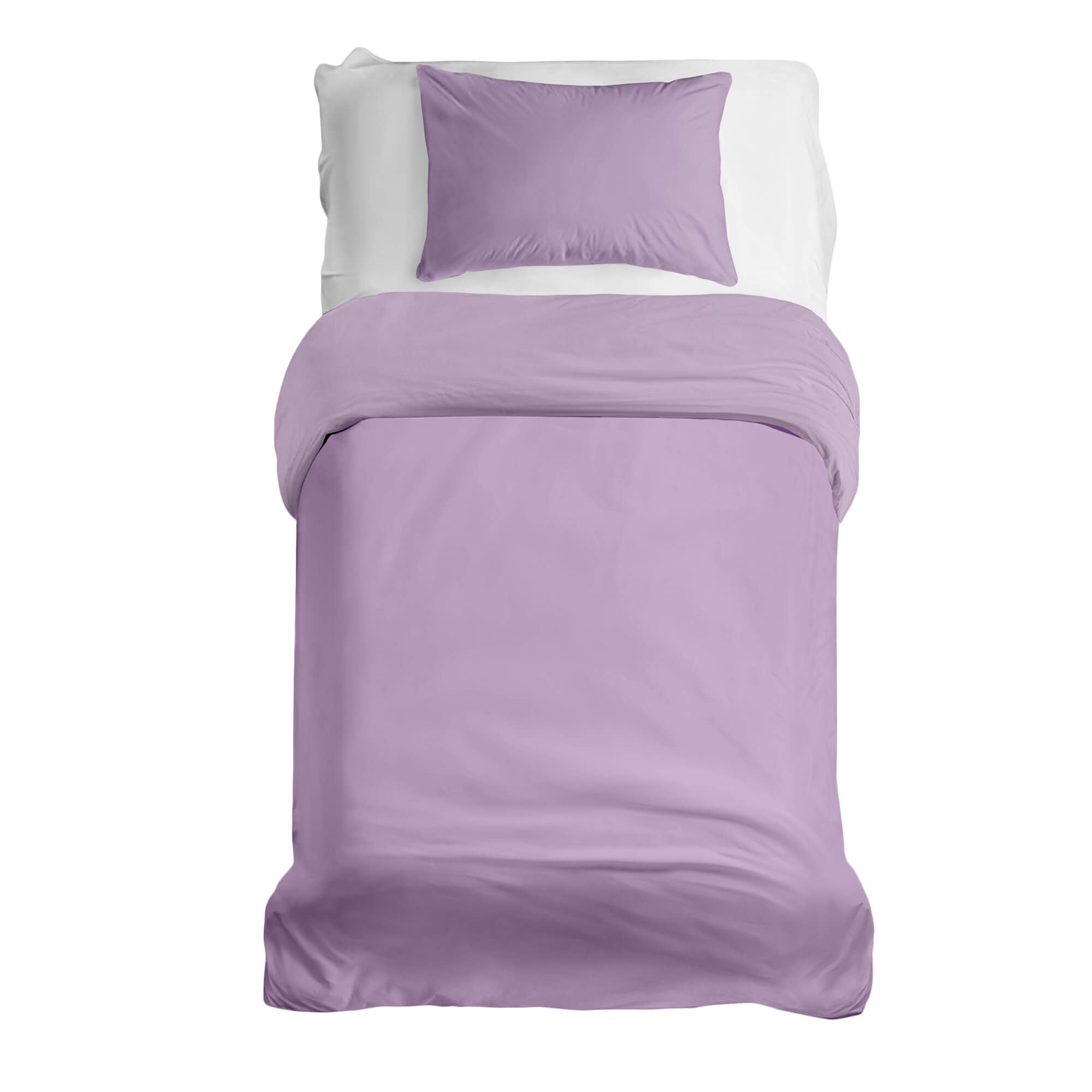 Juego de ropa de cama básico con manta terapéutica lavanda