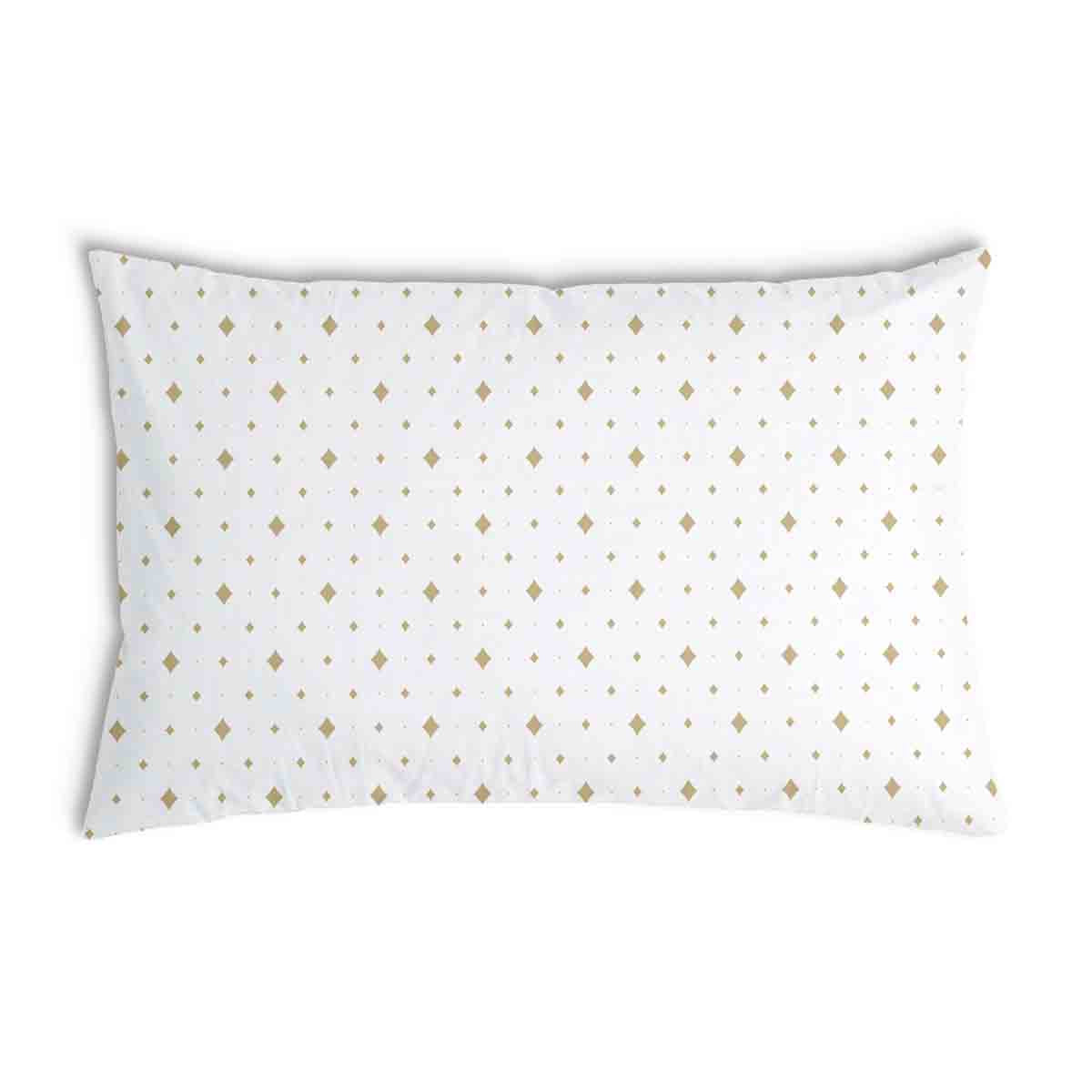 Almohada de salud cuadrados dorados