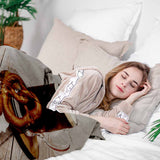 Set de ropa de cama con mantas terapéuticas y pretzels