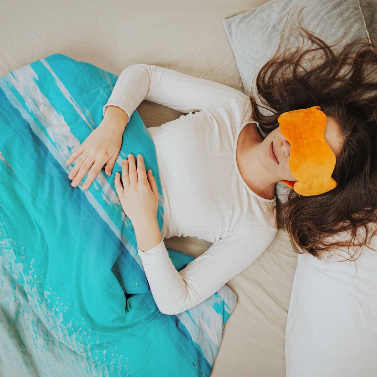 Juego de ropa de cama con manta terapéutica Fernweh
