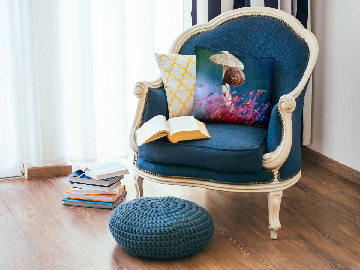 Almohada de salud con hongo y caracol