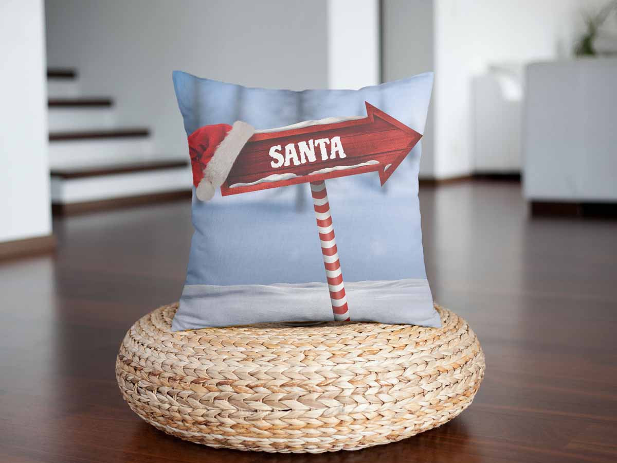 Almohada de salud Santa