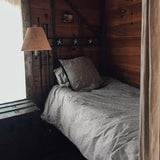 Manta terapéutica original - Funda de algodón con puntos naranjas