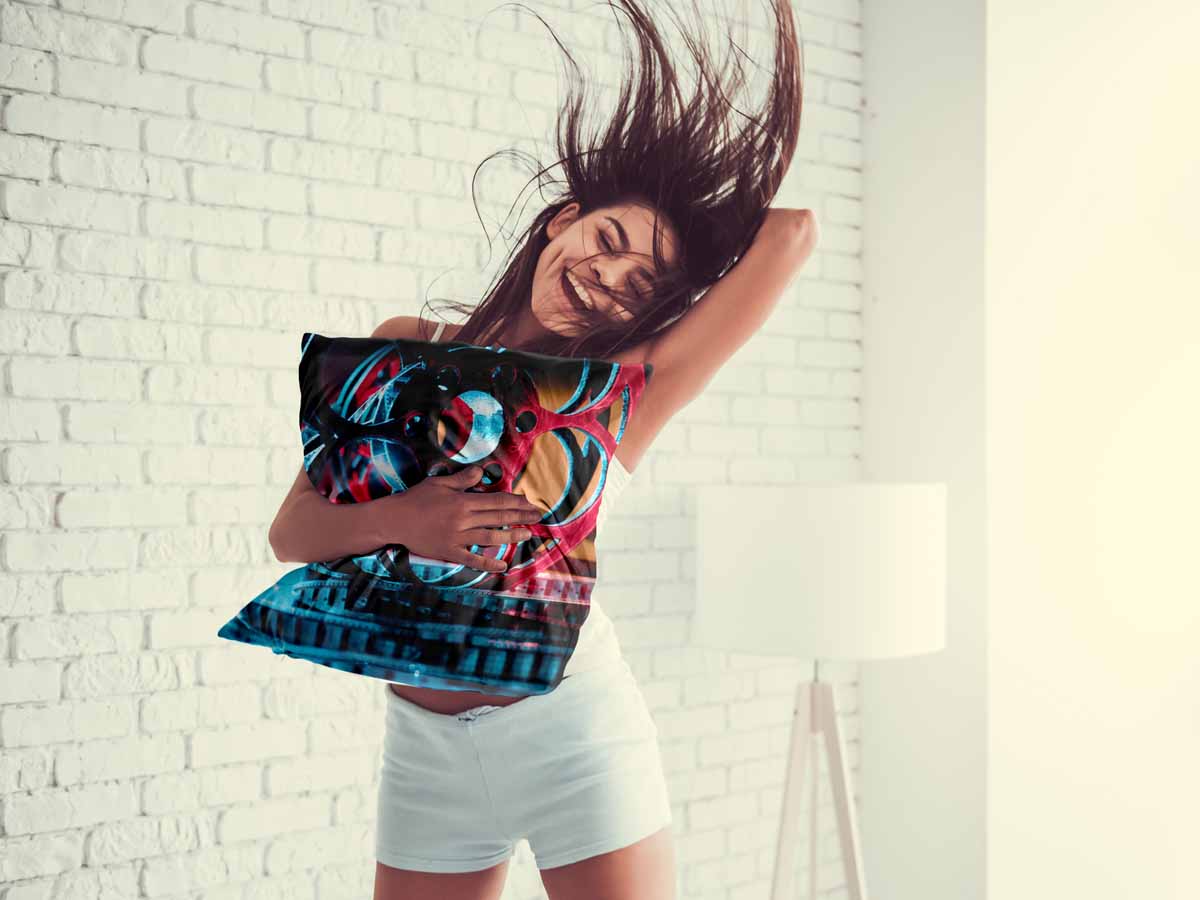 Almohada de salud con mecanismo de reloj