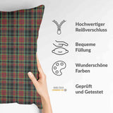 Almohada de salud con cuadro navideño