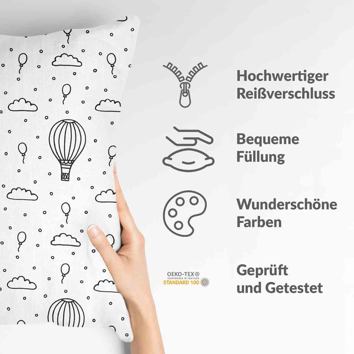 Almohada de salud globos aerostáticos