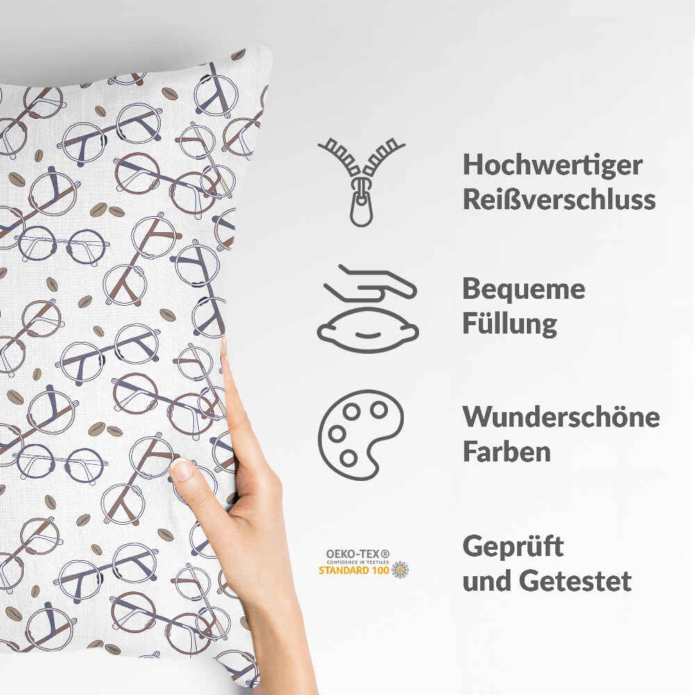 Almohada de salud con las gafas de Harry