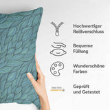 Almohada de salud tejido verde
