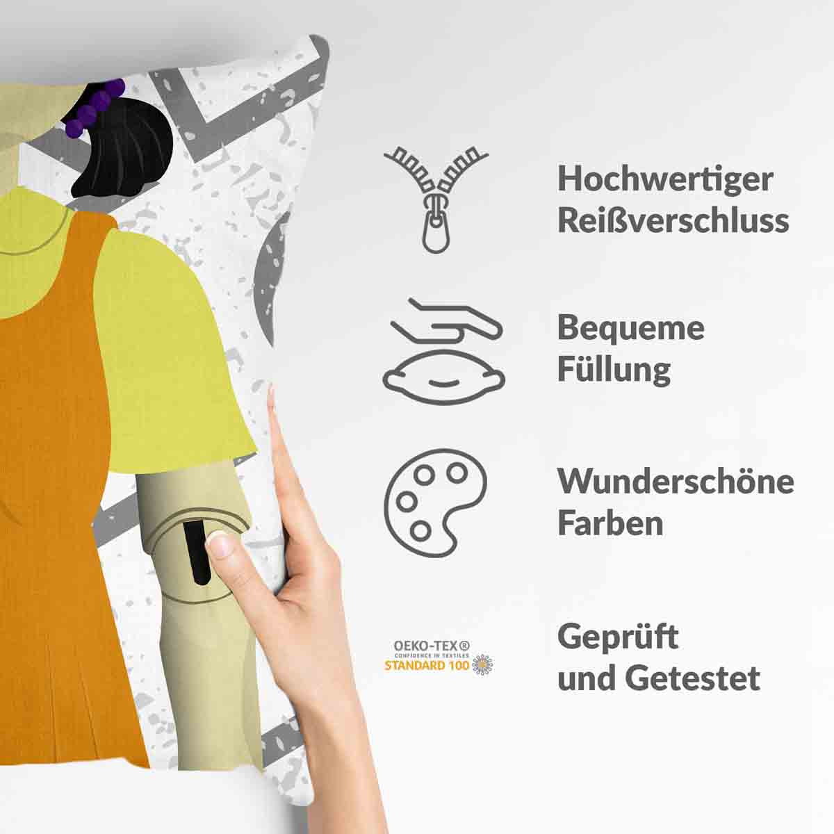 Almohada de salud Luz roja, luz verde