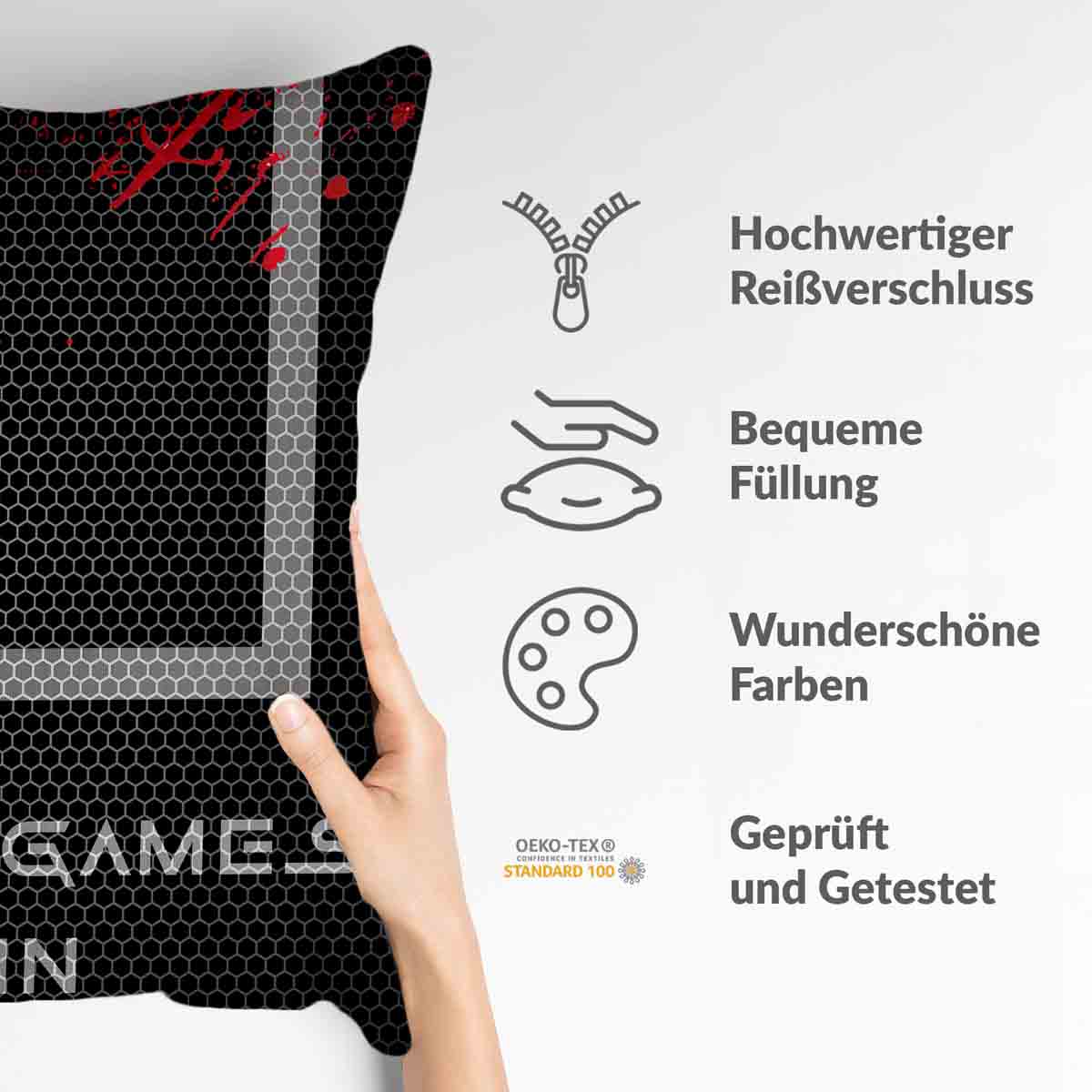 Almohada de salud negra Let's Play