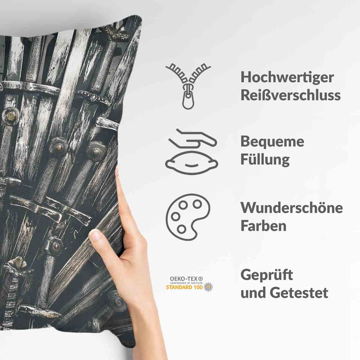 Almohada de salud espada