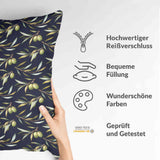 Almohada de salud con aceitunas