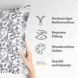 Almohada de salud gris primavera
