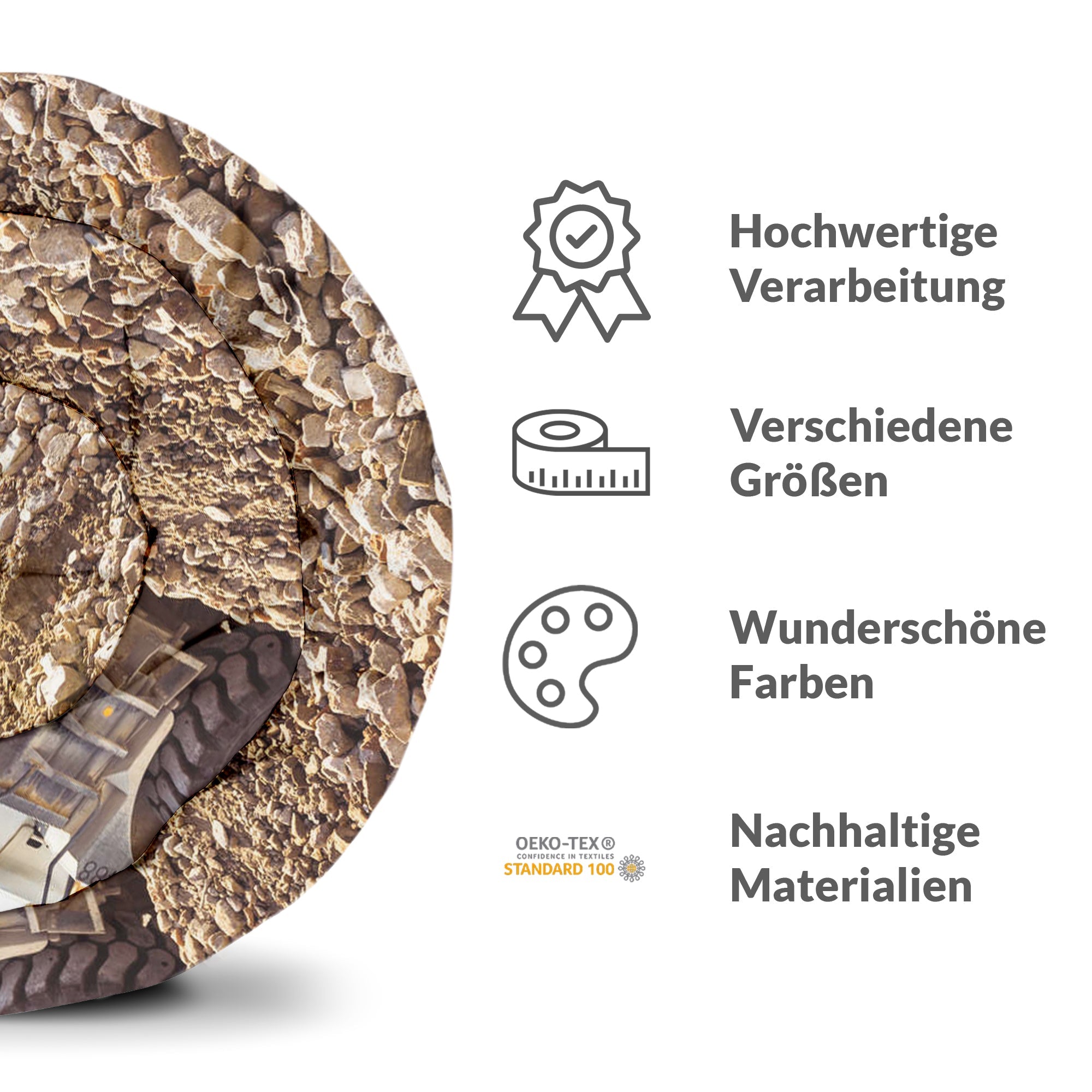 Set de ropa de cama con manta terapéutica Tractor en la montaña