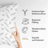 Almohada de salud mazorca de maíz gris