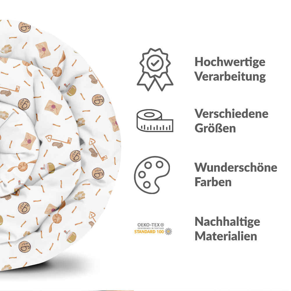 Set de ropa de cama para terapia con manta blanca con Schnatz